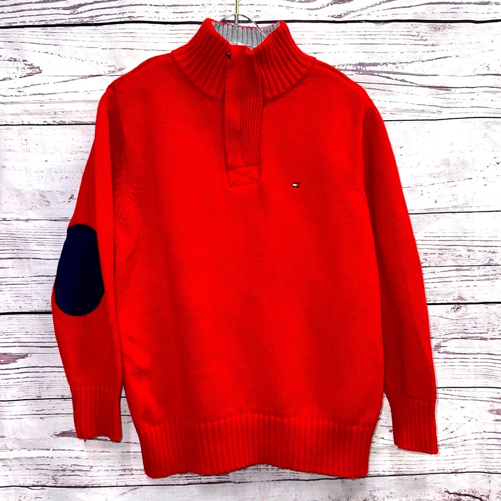 Tommy Hilfiger Red Pullover Sweater Size 5